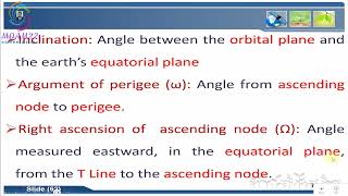 Lecture 4 :Keplerian Orbital Elements