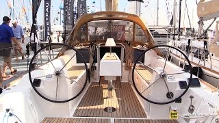 2016 Dufour 350 Grand Large Sailing Yacht - Deck and Interior Walkaround - 2015 Annapolis Boat Show