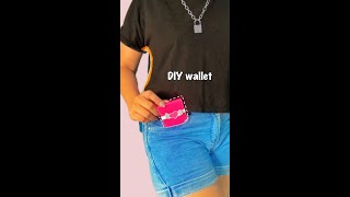 DIY Wallet 😱 | #shorts #crafteraditi #ayushiaditicardzone @CrafterAditi