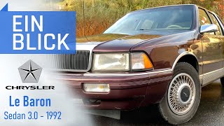 Chrysler Le Baron Sedan 3.0 - Was kann der Mittelklasse \