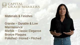 Upright Headstone Design Guide – Personalize a Lasting Memorial | Capital Grave Markers