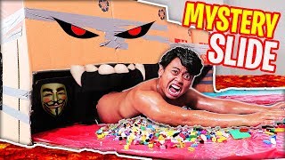 Try Not To WATER SLIDE Through The LEGO MYSTERY BOX!