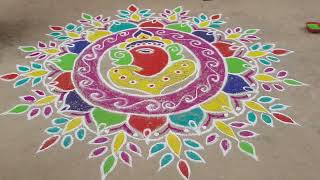 Rangoli designs ||muggulu ||competition ||colourful ||trending ||rangoli