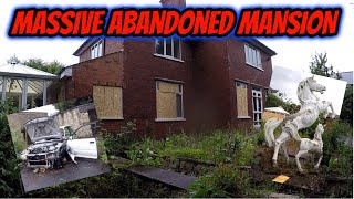 EXPLORING an MASSIVE Abandoned Derelict MANSION Abandoned places UK