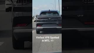 Vinfast VF8 spotted in MTL #Vinfast #VF8 #Mtl #Montreal #Car #Spotting #Spotted #Chinese #Car #EV