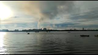 Morning view of Patenga Neval Beach, Chittagong