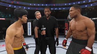 UFC 4 | Bruce Lee vs. Mike Tyson (Iron Mike) (EA sports UFC 4)