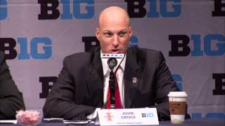 Coach Groce at 2012 Big Ten Media Day