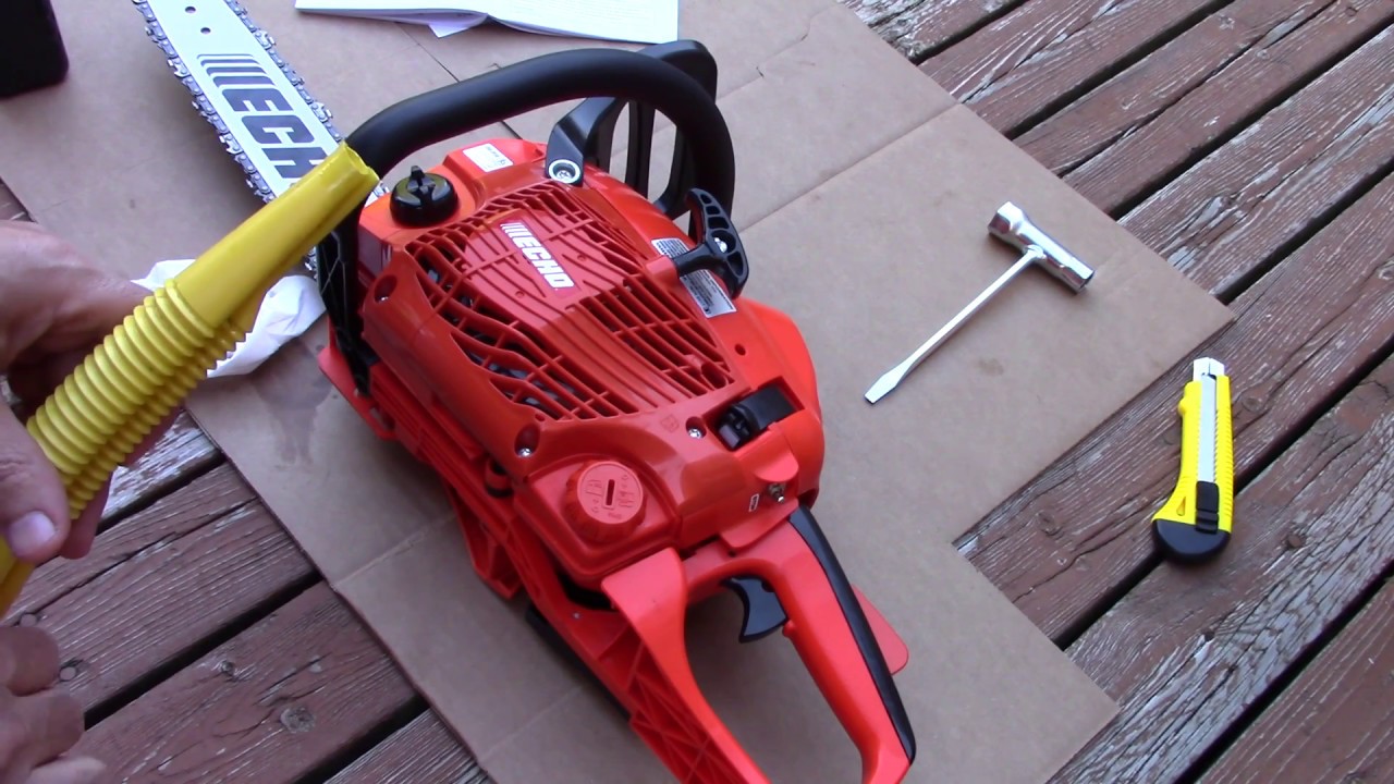 Echo CS310 Chainsaw Unboxing, Review, And Cutting Footage - YouTube