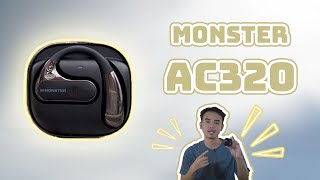 รีวิว หูฟัง MONSTER AC320 หูฟังทรงเกี่ยวหูที่เสียงดีเกินราคา | NewKrerg