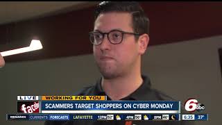 Scammers target shoppers on Cyber Monday