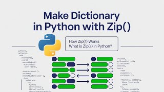 Make Dictionary In Python With Zip () Function|How zip function work in python|What is zip function