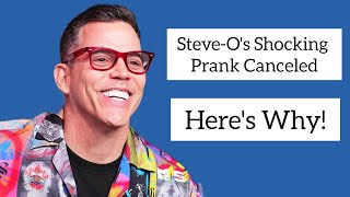 Why Steve-O Cancelled His Shocking Breast Implant Stunt Last Minute!