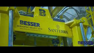 Besser Servopac® Select at Santerra Stonecraft with Highlights of Machine Features