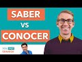 SABER vs CONOCER - How to Say 