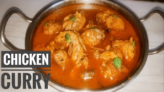 Chicken curry - Easy chicken recipe in pressure cooker
