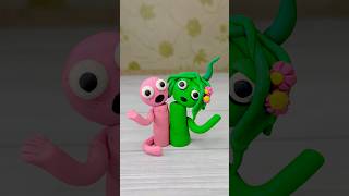 I Made pink rainbow friend with Vineria sprunki #sprunki #rainbowfriends #incredibox #clay