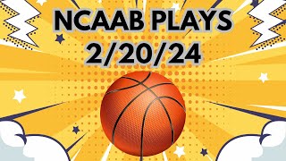 College Basketball Picks & Predictions Today 2/20/24