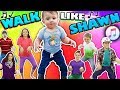 ♫ Walk Like Shawn ♫ Music Video For Kids ♬ Dance Song