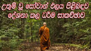 උතුම් වූ ස‌ෝවාන් ඵලය පිළිබඳ ධර්ම සාකච්ඡාව..Maha Rahathun Wedi Maga Osse