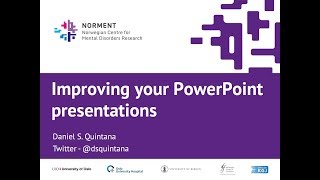 Improving your powerpoint presentations