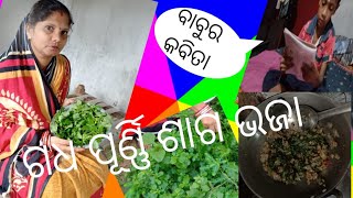 ଆମର ବାବୁର୍ ମିଠା କବିତା##ଗଧ ଶାଗ recipe👌👌