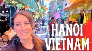 First Time in VIETNAM 🇻🇳 Solo Travel Hanoi: Old Quarter, Train Street, Beer Street, Vietnamese Food