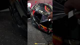 Helmet Visor Tint... #tint #helmettint #visorsticker #wrap #trending