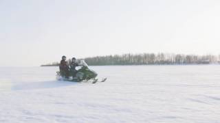 Snowmobile Safari on the Frozen Sea