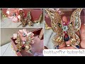 Diy/Easy Hand Embroidery Beads Butterfly Tutorial/beautiful handmade brooches