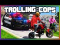 GTA 5 Roleplay - TROLLING COPS WITH MINI BIKES | RedlineRP