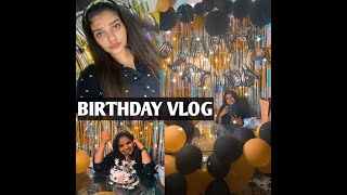 BIRTHDAY VLOG| MISS 360 |HOME BIRTH DAY CELEBRATION|ANCHOR SADIYA CAKE