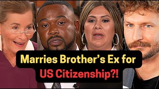 Nigerian Man Marries Brother's Ex-girlfriend for US Citizenship!