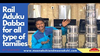 Rail aduku Dabba combos | For all size families