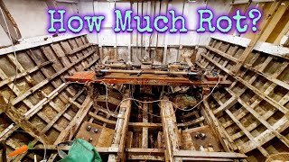 Ep 77 - Bilge and Cabin Work Onboard Our Boat Restoration