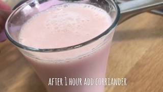 Goan Sol kadi/ Goan after meal digestion drink/ sol kadi with coconut milk/ kokum drink