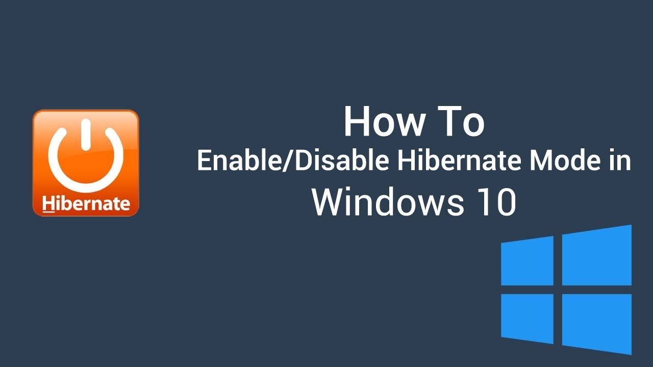 How To Turn On / Off Hibernate In Windows 10 | Enable / Disable ...