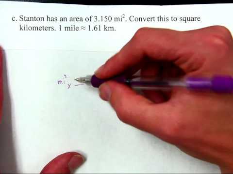 Converting Square Miles to Square Kilometers Converting Square Miles to Square Kilometers