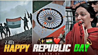 Happy Republic Day 2023🇮🇳❤️| Ft.  Shershah | Full HD 4k Status l #republicday #shershah #india #fypシ