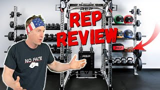 Rep Fitness Modular Power Rack Storage System Review | Home Gym Week in Review
