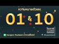 ตรวจเช็คเบอร์ ทำนาย ”เบอร์โทรศัพท์” “เบอร์มงคล” ความหมายตัวเลข 01 และ 10 by อ.โรสณ์