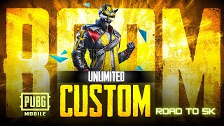ROAD TO 5K SUBS || PUBG MOBILE UNLIMITED CUSTOM ROOM LIVE & IPL PREDICTION #PAPPUPELU #BKCG !JOIN