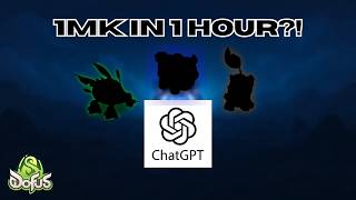 I Asked ChatGPT to Help Me Make 1Mk in 1 Hour!! Dofus 3.5 [DOFUS] [EN]