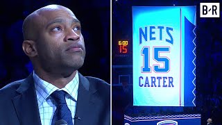 Vince Carter's Nets No. 15 Jersey Retirement Ceremony - Full Speech