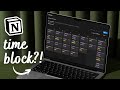 UNLEASH your productivity with Time Blocking Notion Planner | Tasks, Notion Calendar | Template Tour