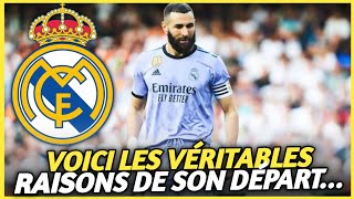 Real Madrid - Mercato : Les Véritables Raisons du Possible Départ de Benzema Révélées !