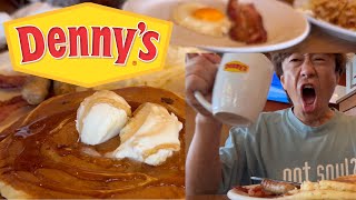 アメリカ ハワイのデニーズ Denny's Hawaii USA 朝デニ 朝食 パンケーキ アメリカンコーヒー Breakfast 朝ごはん