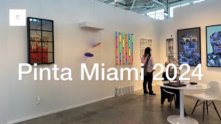 Pinta miami 2024, art basel week miami 2024  @ARTNYC