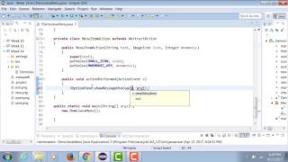 Java | Adding Sub Menu to Menu