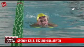 Kardelen TV | SPORUN KALBİ ERZURUM'DA ATIYOR